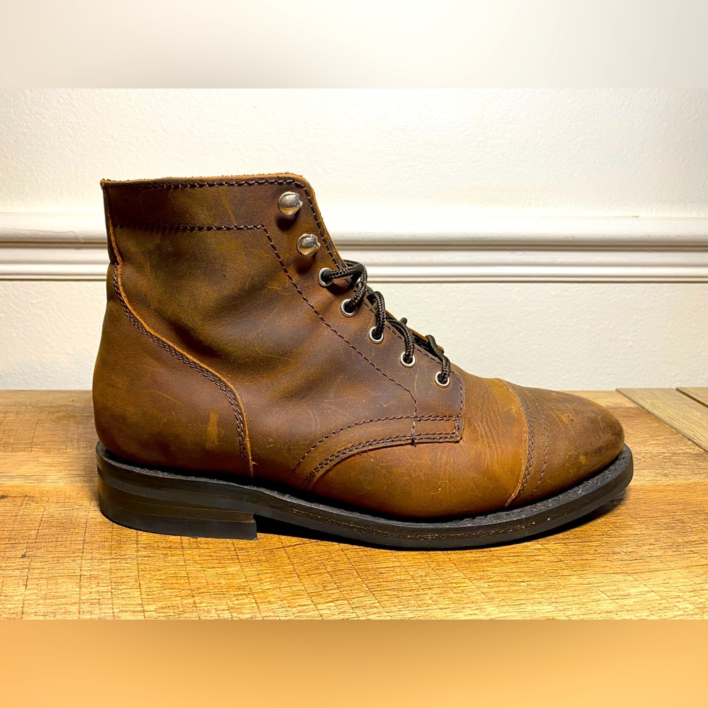 Thursday Boot Company Captain Men's Lace-up Boot (Arizona Adobe) 8 WIDE